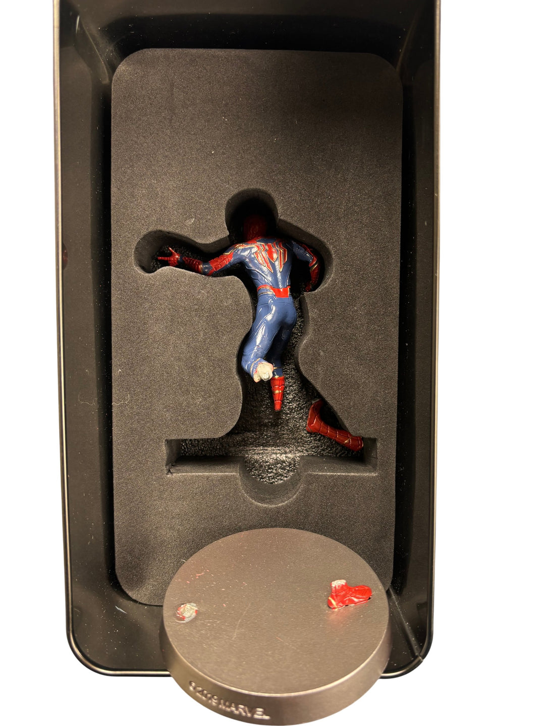 Marvel Avengers Infinity War Iron Spider Metal Statue - Think Vintage ltd