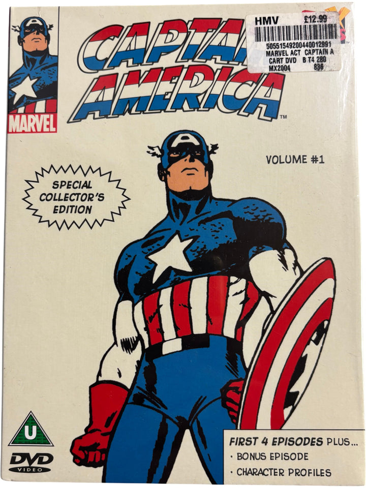 Marvel Captain America Special Collector's Edition DVD - Think Vintage