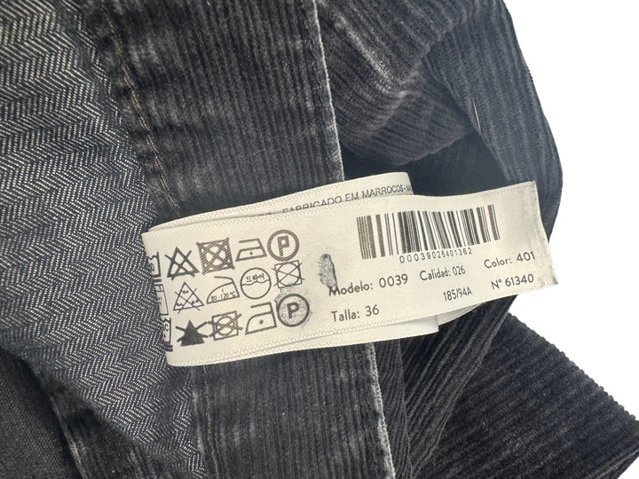 Massimo Dutti Corduroy Trousers - L - Think Vintage ltd