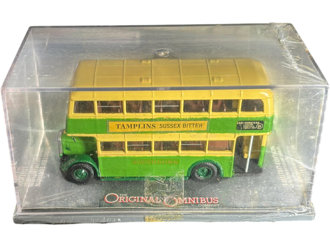 Matchbox Collectibles Original OMNIBUS Model Bus Tamplins Sussex Bitter - Think Vintage