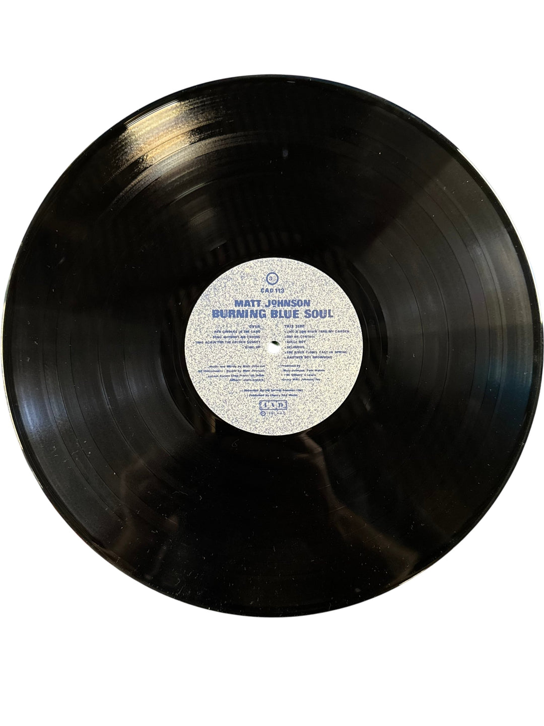 Matt Johnson Burning Blue Soul LP - Think Vintage