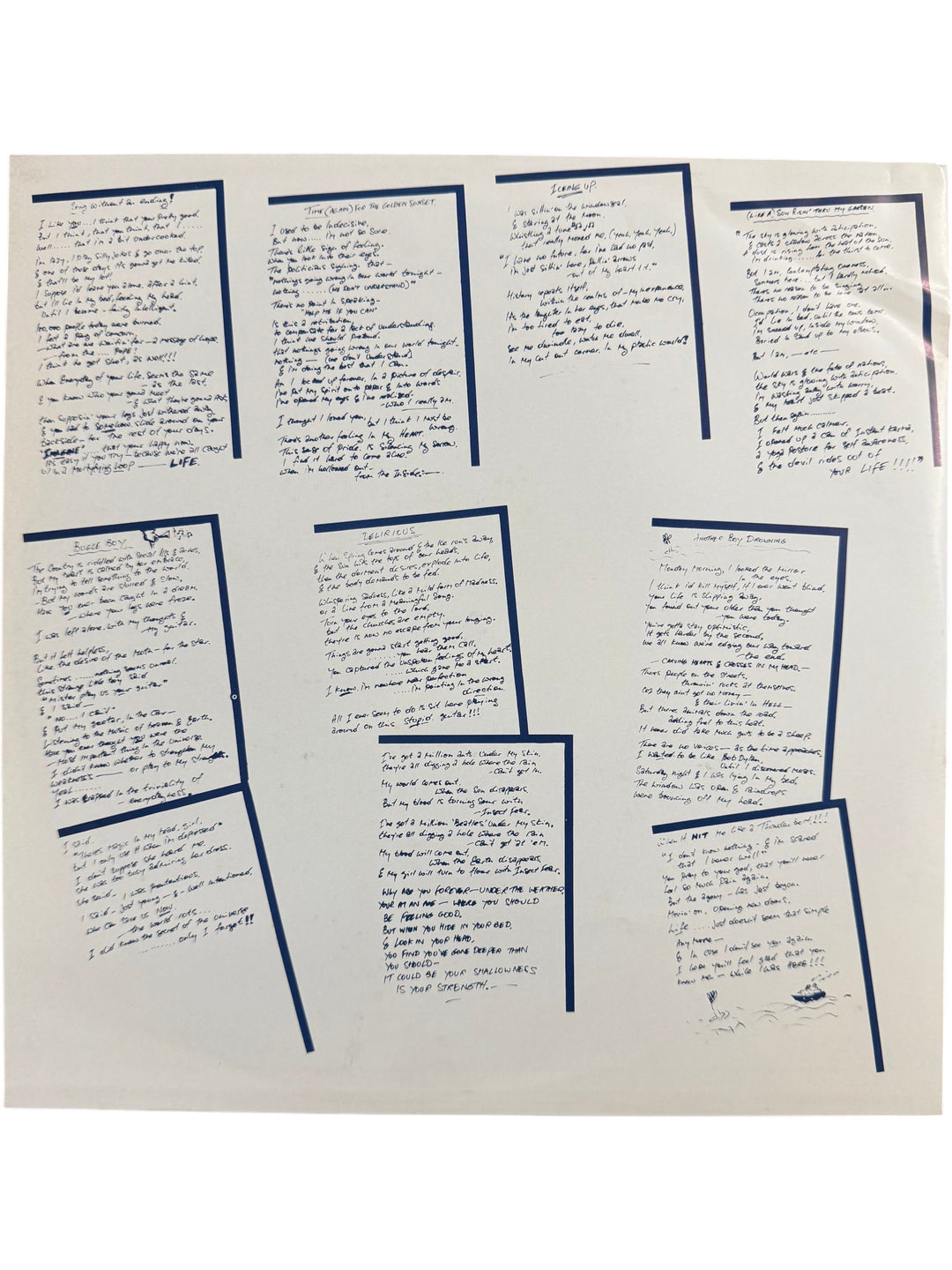 Matt Johnson Burning Blue Soul LP - Think Vintage Online Ltd