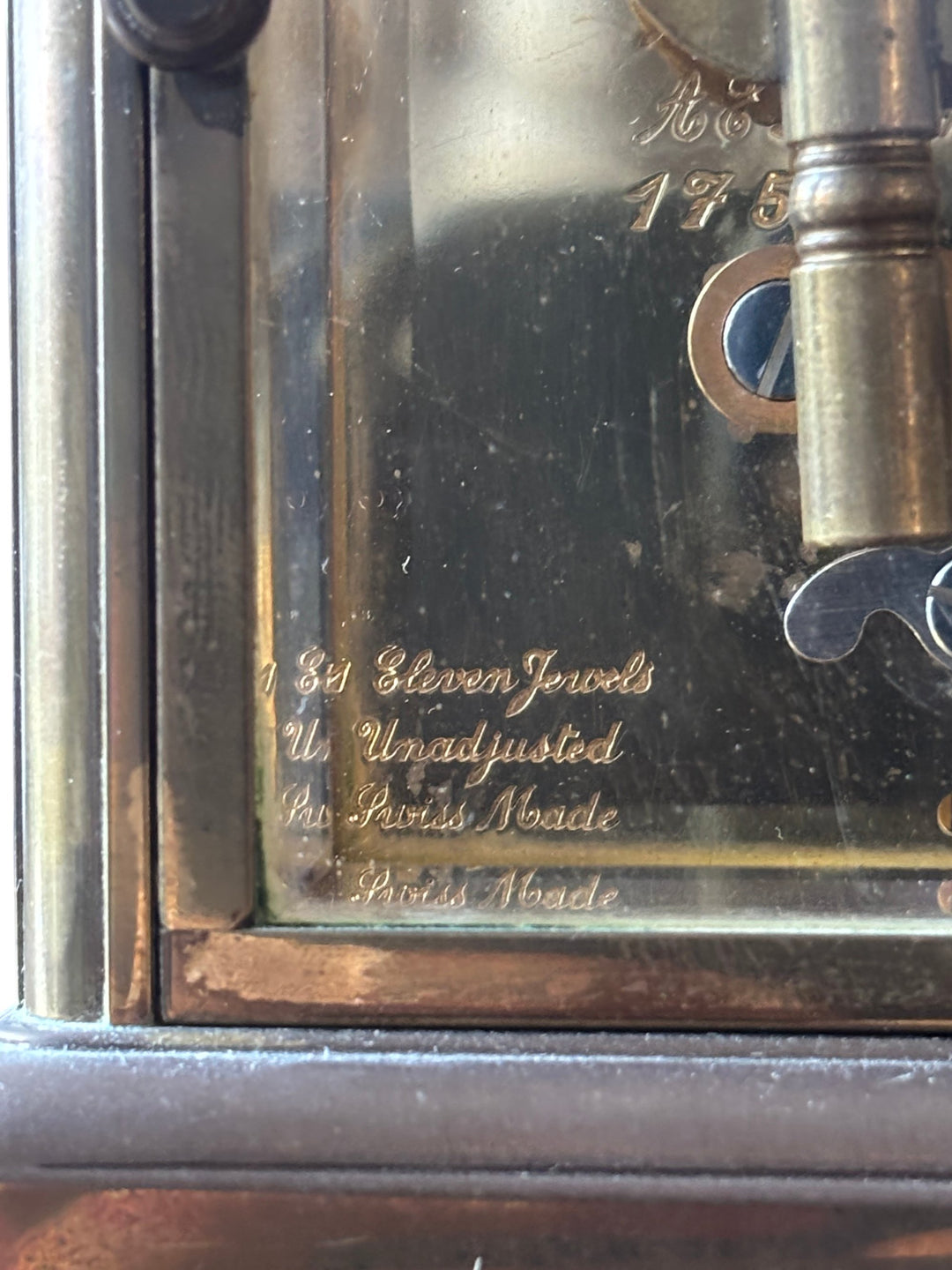 Matthew Norman Swiss Made Clock With Roman Numerals - Think Vintage