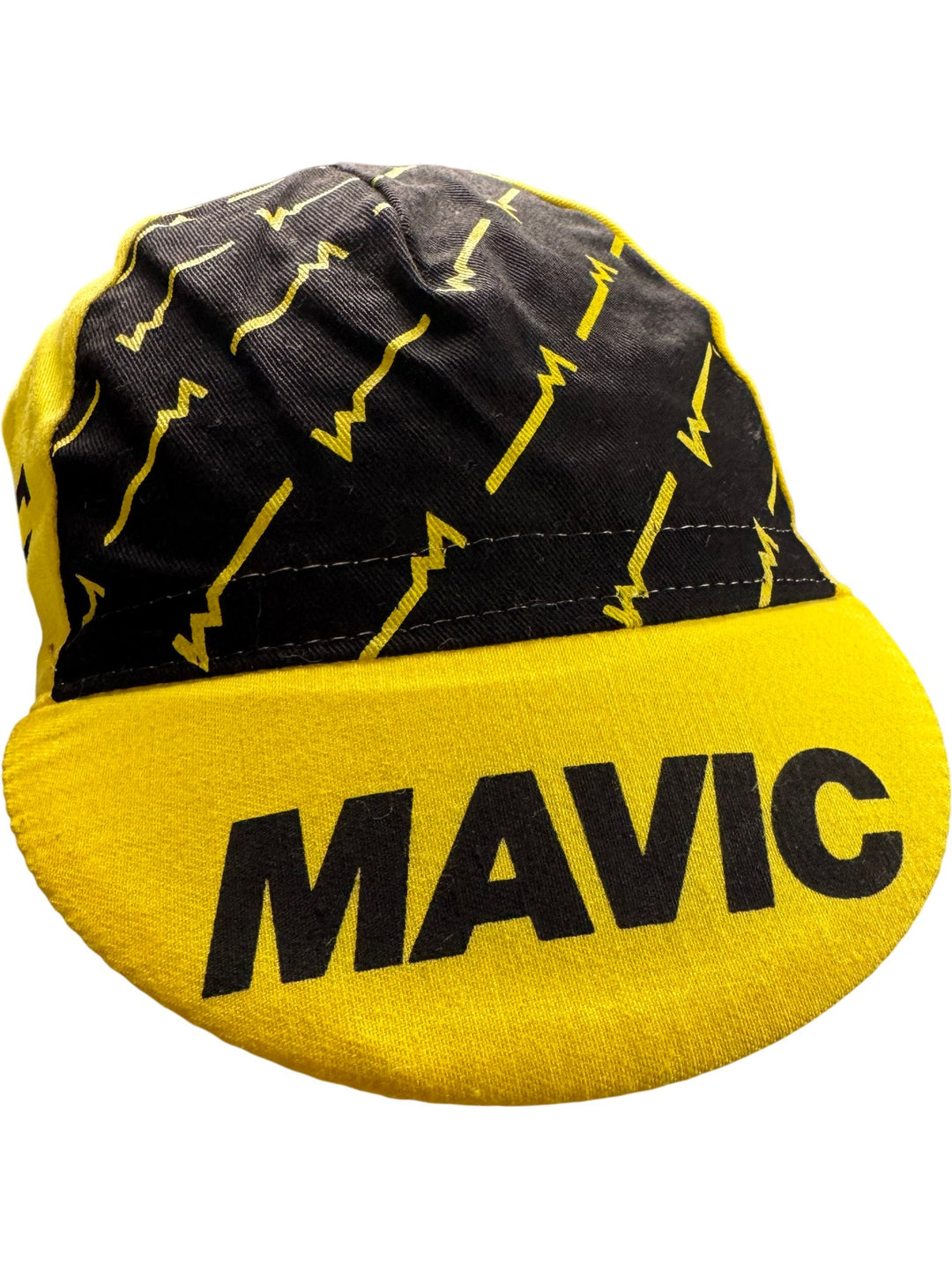 Mavic Yellow Cycling Cap - Think Vintage ltd