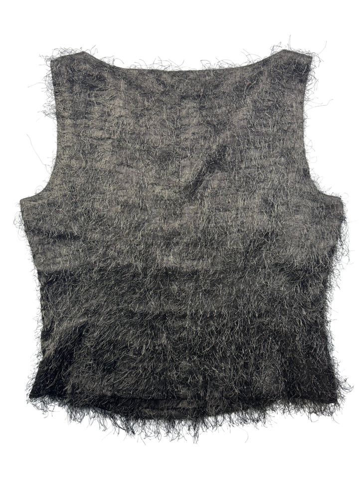 Max & Co Black Sleeveless Tank Top - M - Think Vintage Online Ltd