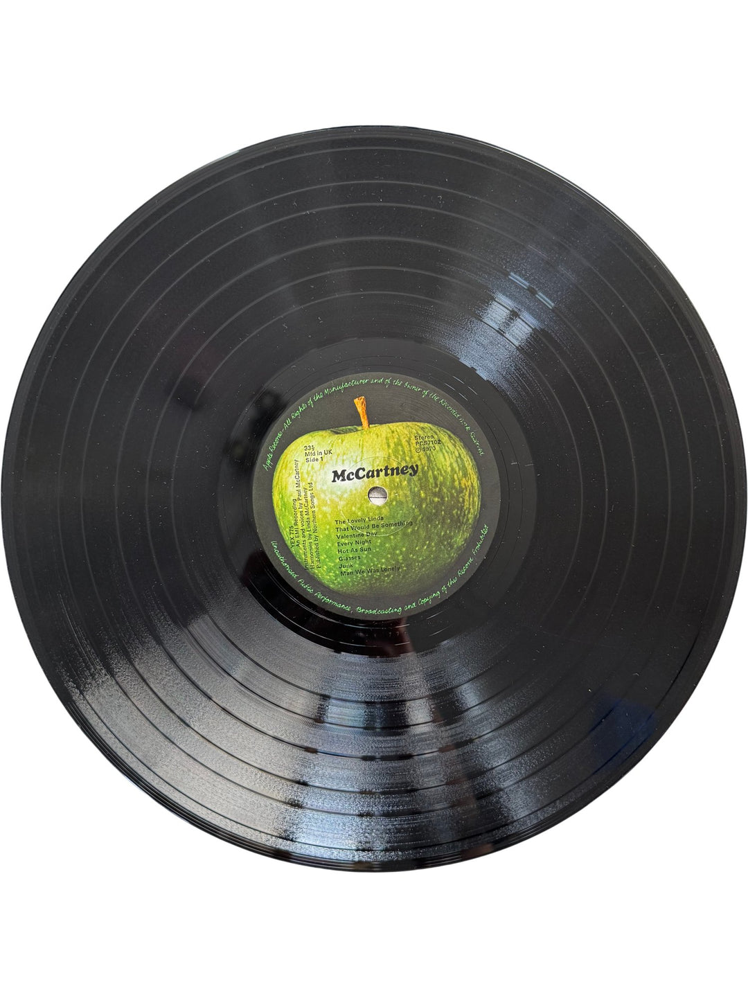 McCartney Vinyl Record - Fair - Think Vintage ltd