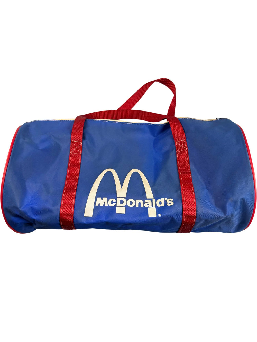 McDonald's Blue Duffel Bag - Think Vintage ltd