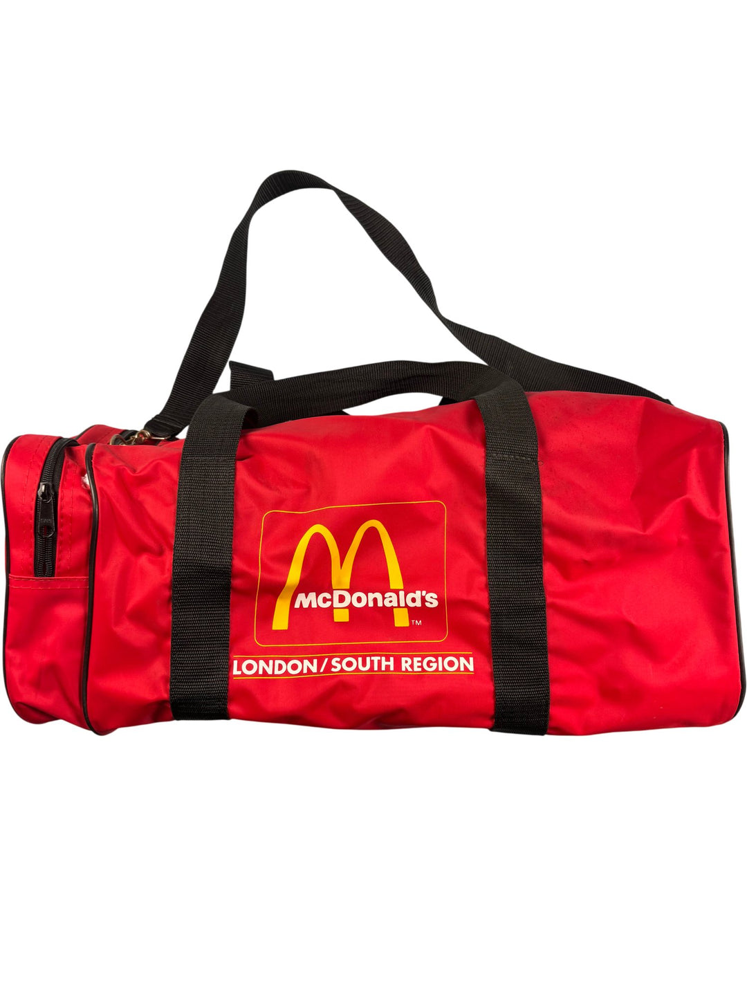 McDonald's Red Duffle Bag - Think Vintage ltd