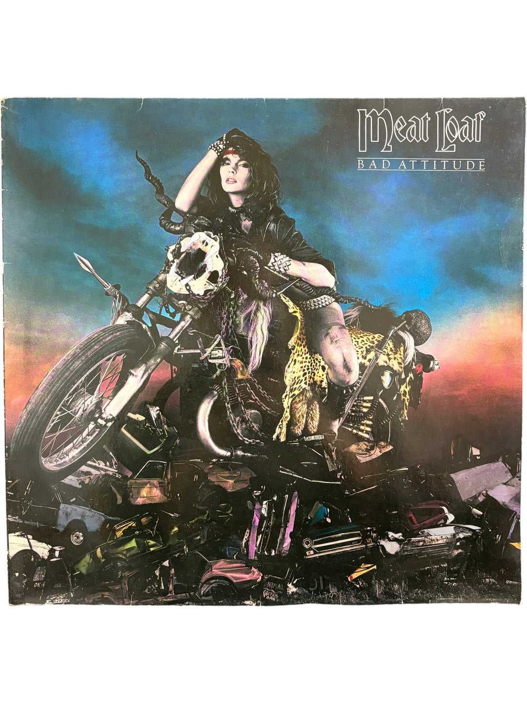 Meat Loaf Bad Attitude Vinyl Record - Good - Think Vintage ltd