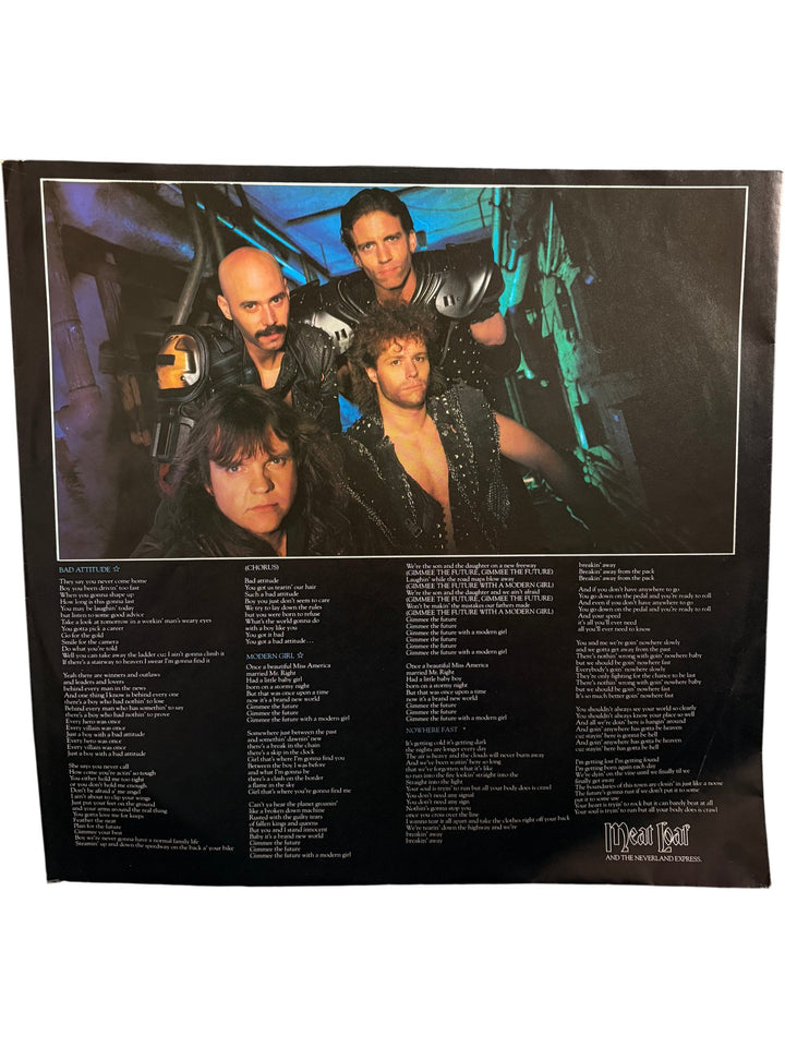 Meat Loaf Bad Attitude Vinyl Record - Good - Think Vintage ltd