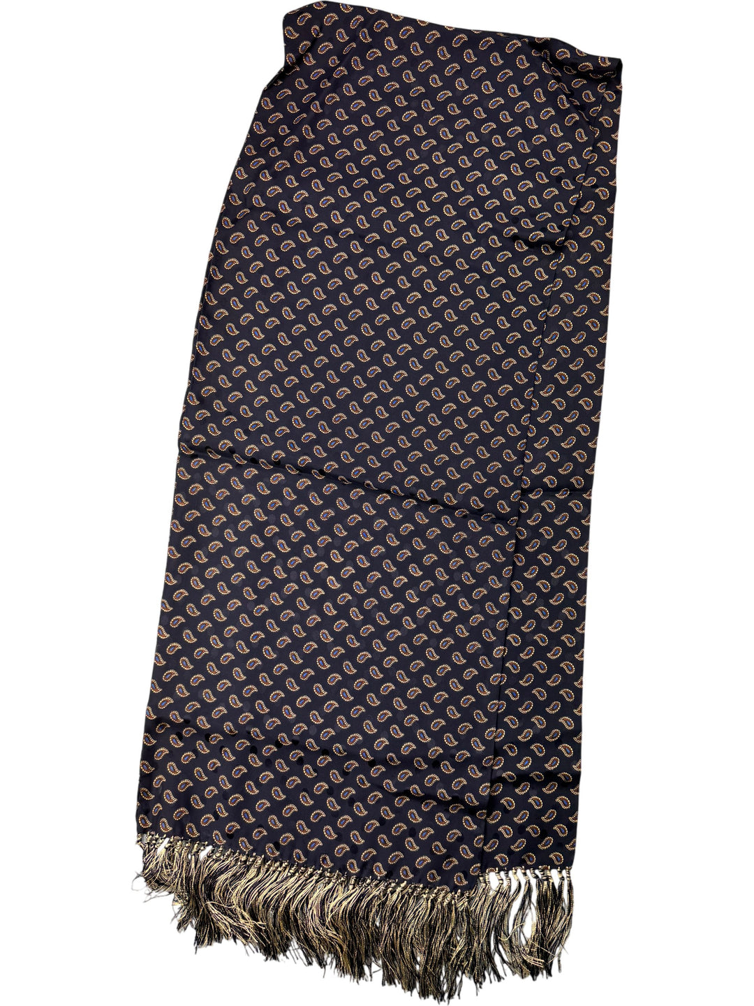 Men's Paisley Silk Scarf - Think Vintage