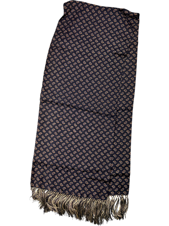 Men's Paisley Silk Scarf - Think Vintage