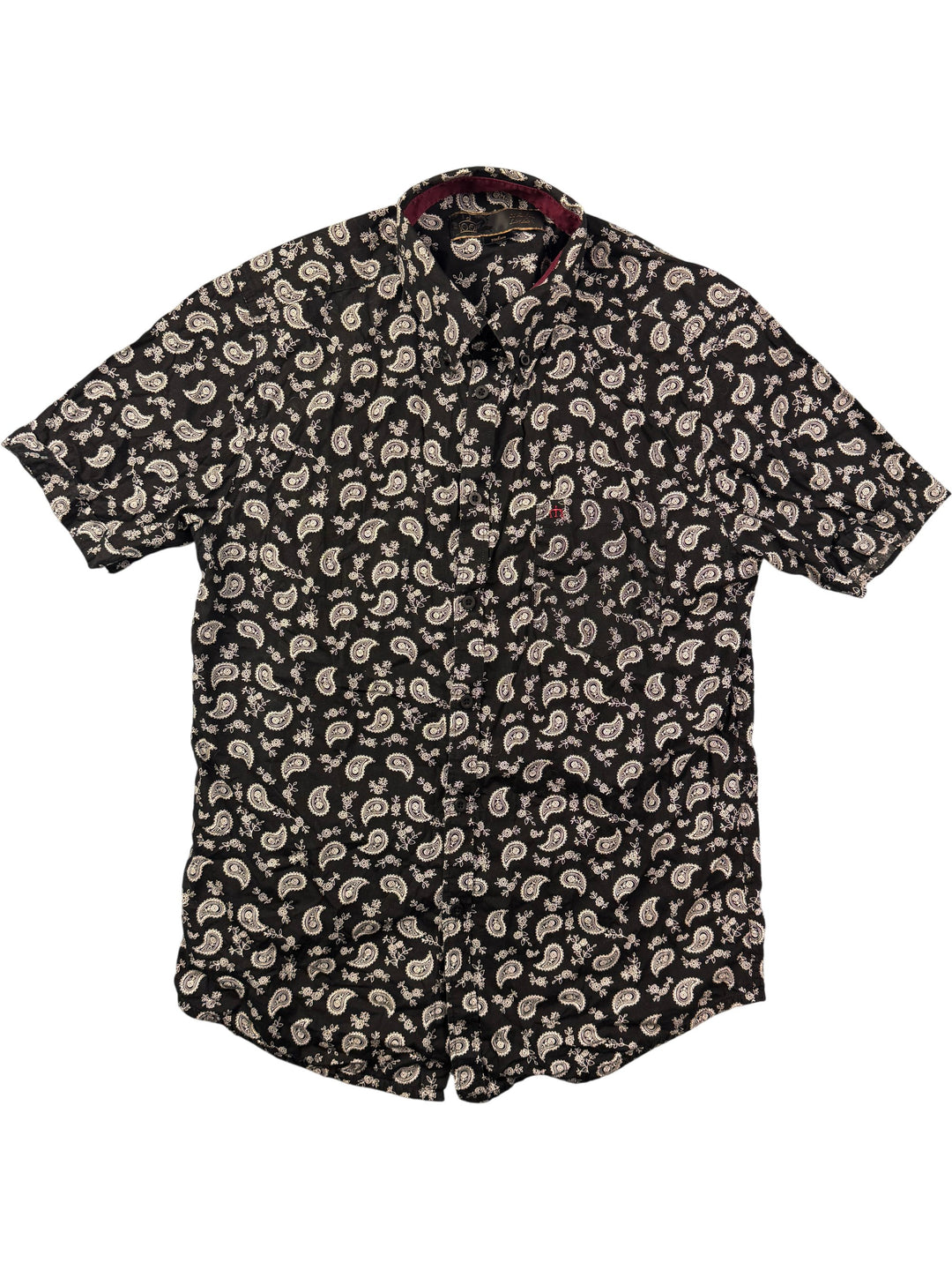 Merc London Paisley Shirt - M - Think Vintage Online Ltd