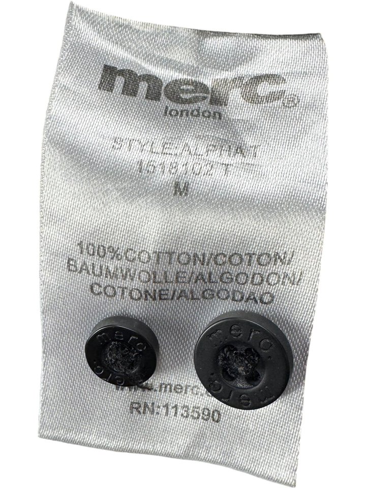 Merc London Paisley Shirt - M - Think Vintage Online Ltd