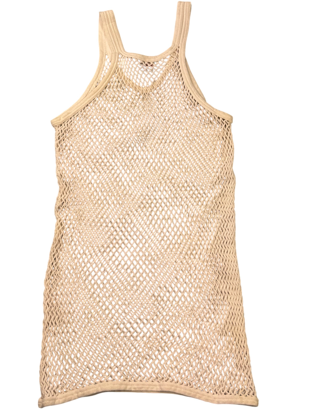 Mesh Knit Sleeveless Tank Top - Think Vintage