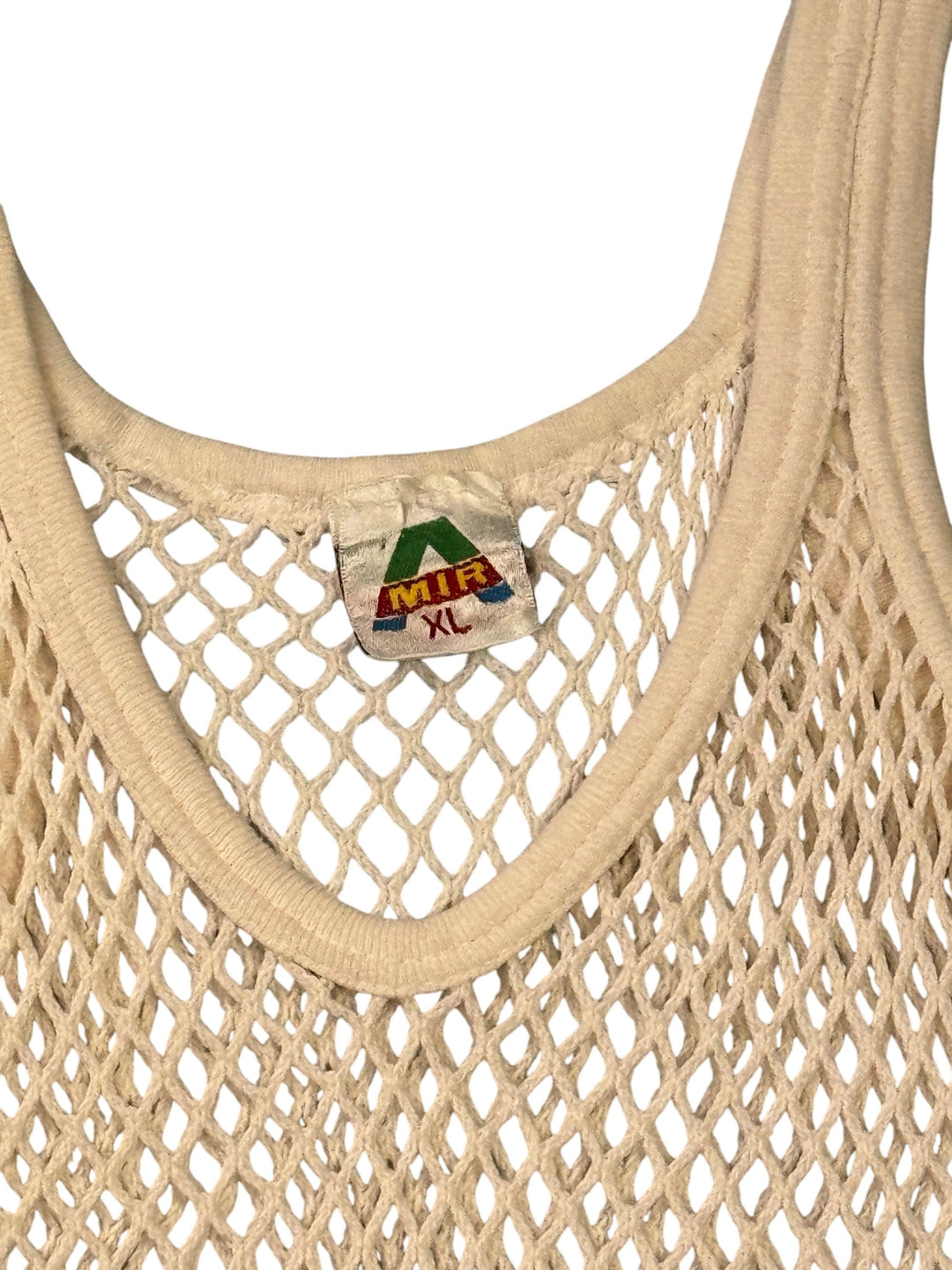 Mesh Knit Sleeveless Tank Top - Think Vintage