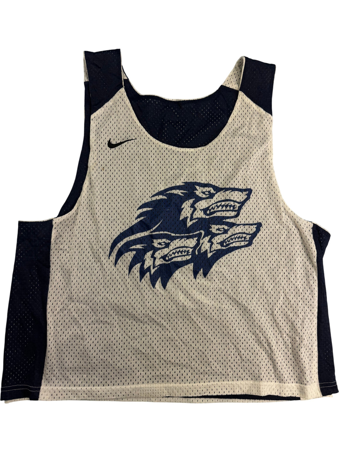 Mesh Sports Jersey with Logo and Number 34 - Think Vintage Online Ltd