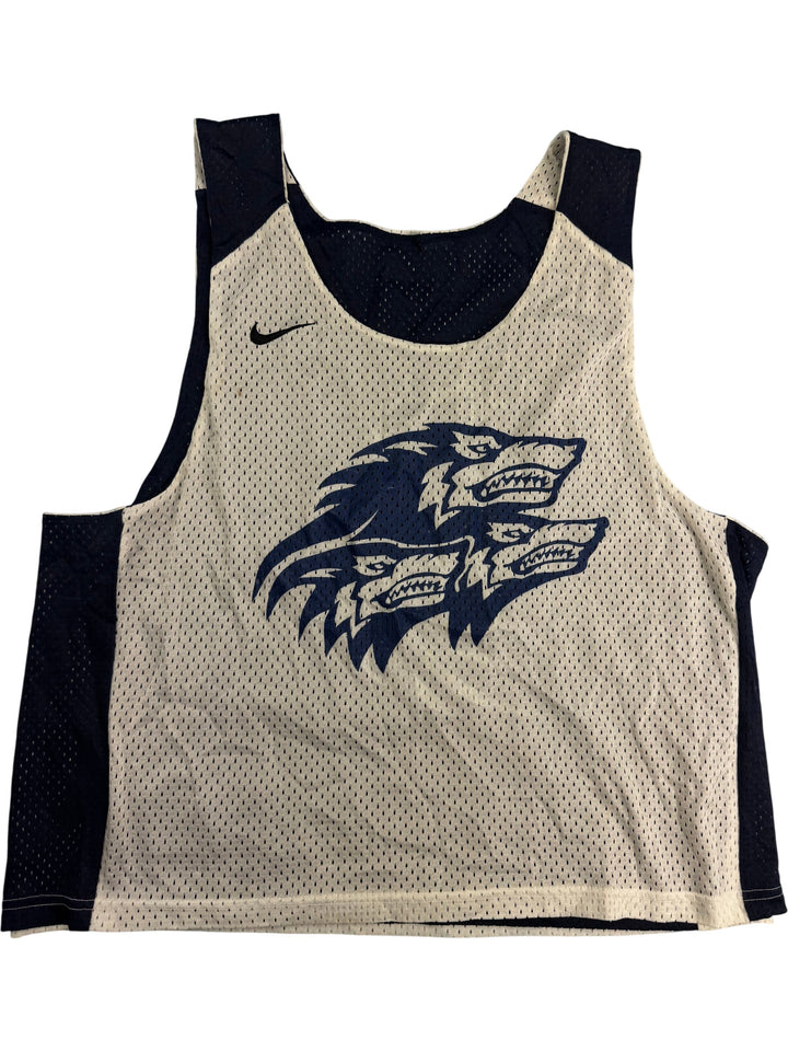 Mesh Sports Jersey with Logo and Number 34 - Think Vintage Online Ltd