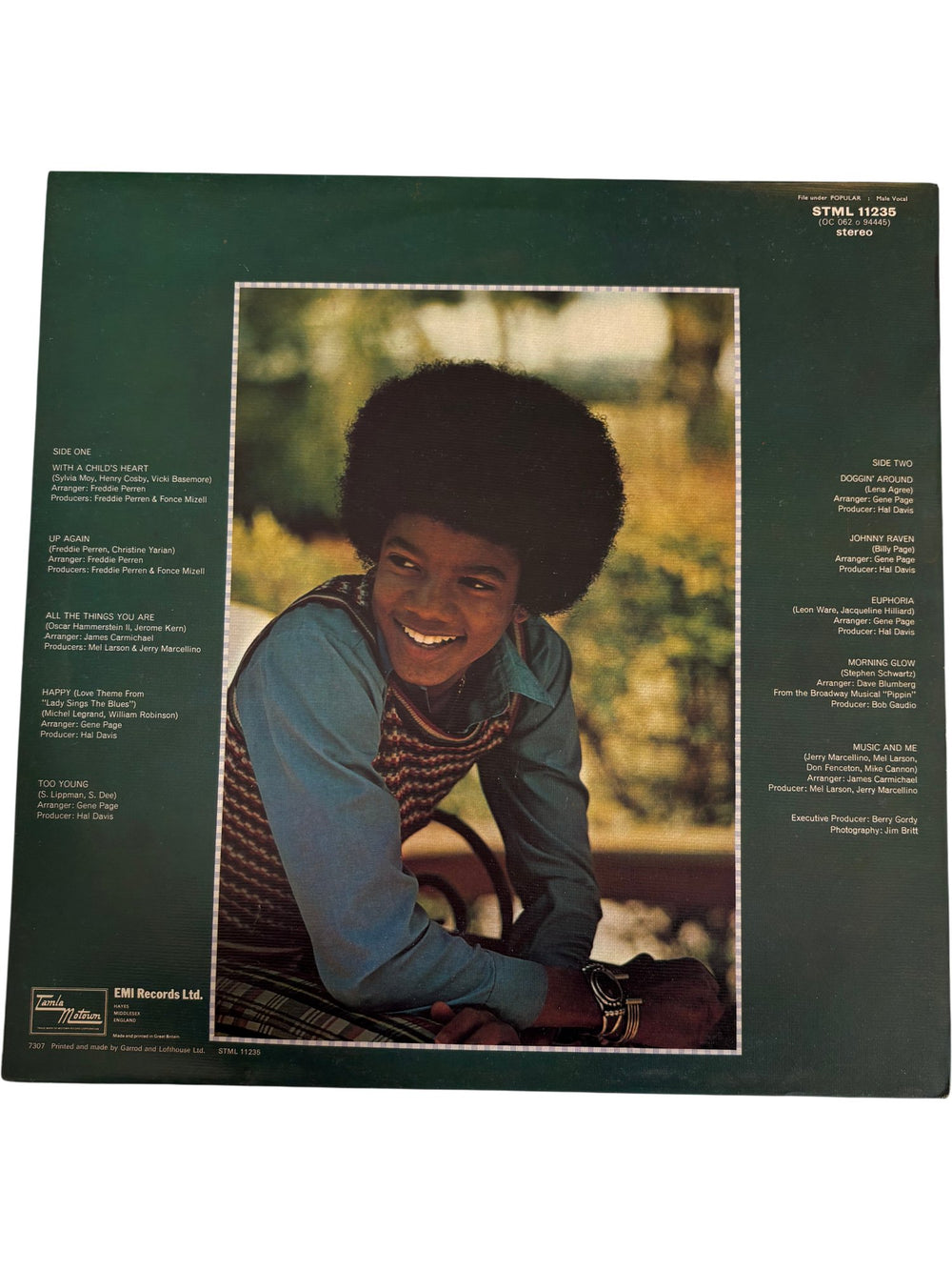 Michael Jackson Music & Me Vinyl LP - Very Good - Think Vintage ltd