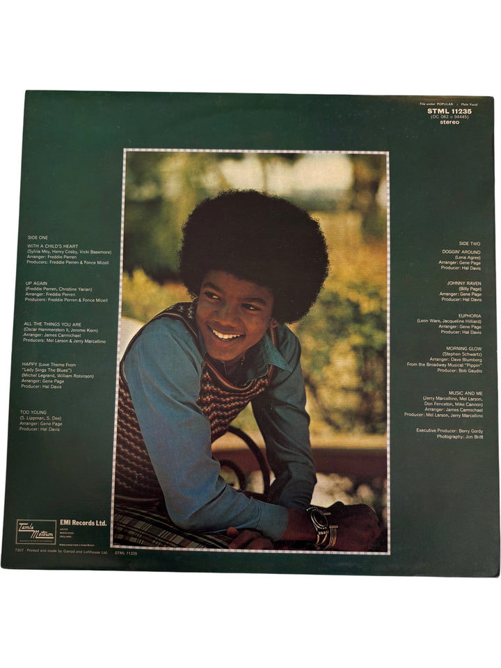 Michael Jackson Music & Me Vinyl LP - Very Good - Think Vintage ltd