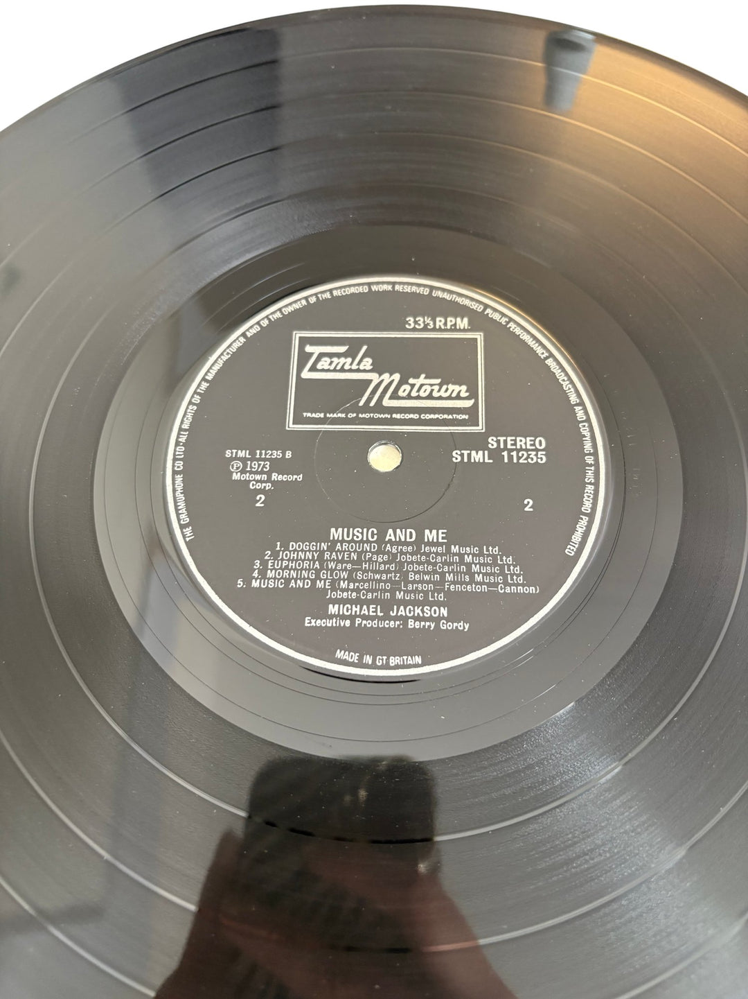 Michael Jackson Music & Me Vinyl LP - Very Good - Think Vintage ltd