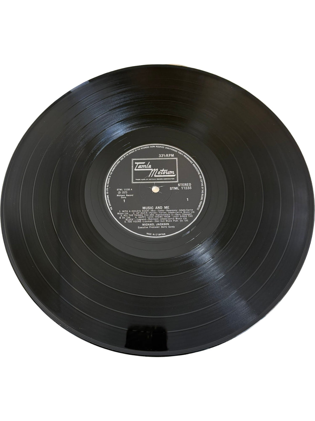 Michael Jackson Music & Me Vinyl LP - Very Good - Think Vintage ltd