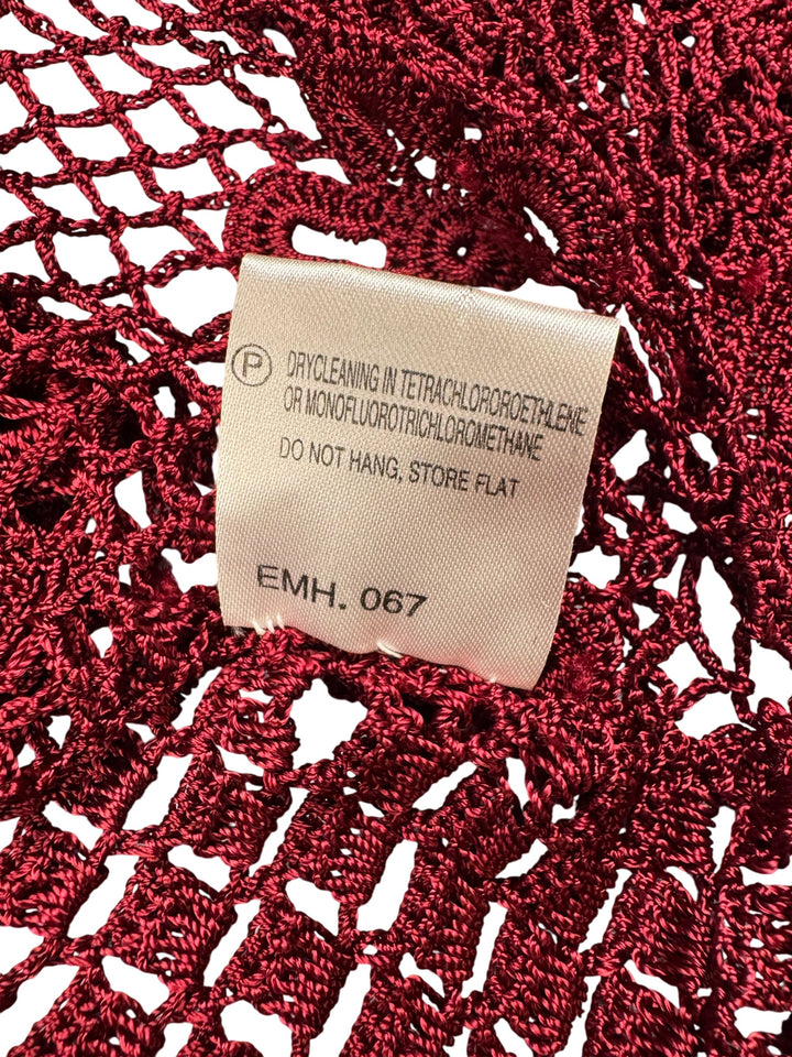 Michele Hope Crochet Cardigan - L - Think Vintage