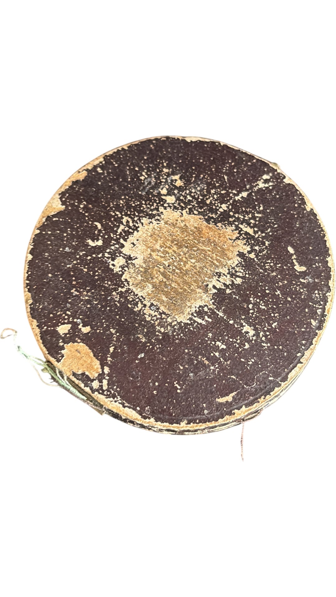 Mid 19th Century Antique French Baptism Medallion Bronze - Think Vintage Online Ltd