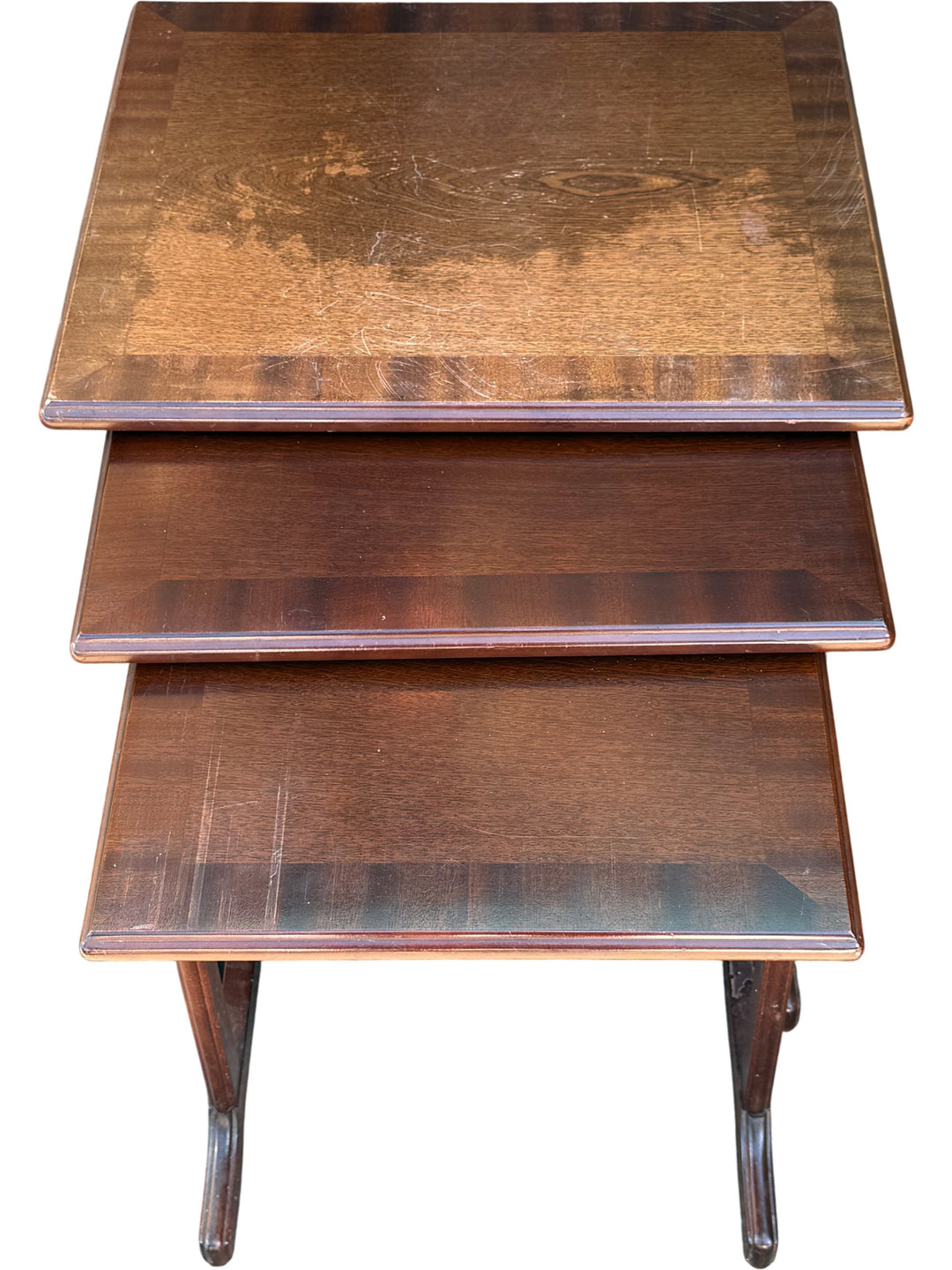 Mid Century Nested Accent Tables Set - Think Vintage