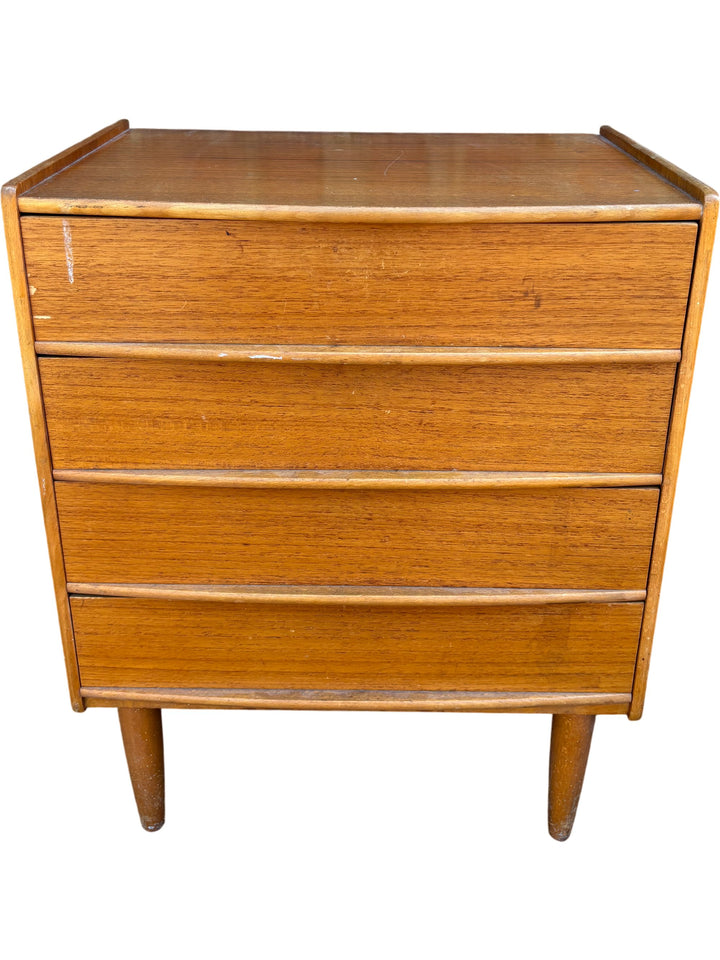 Mid Century Øystese Møbelfabrikk Wood Dresser - Think Vintage