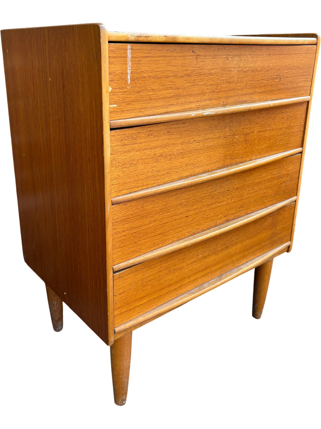 Mid Century Øystese Møbelfabrikk Wood Dresser - Think Vintage