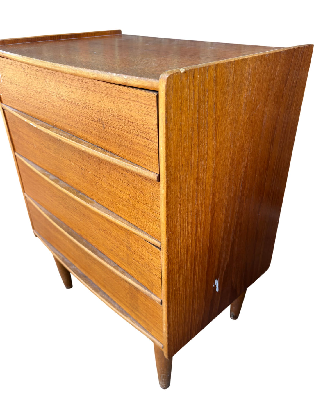 Mid Century Øystese Møbelfabrikk Wood Dresser - Think Vintage