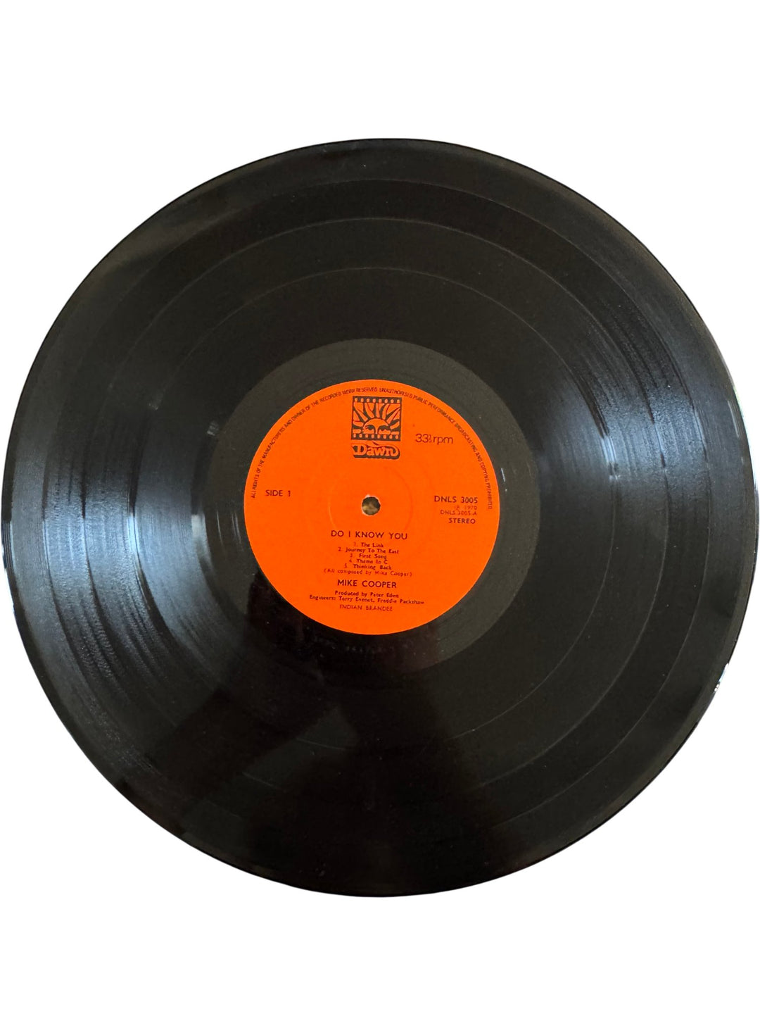 Mike Cooper 'Do I Know You' Vinyl - Good - Think Vintage ltd