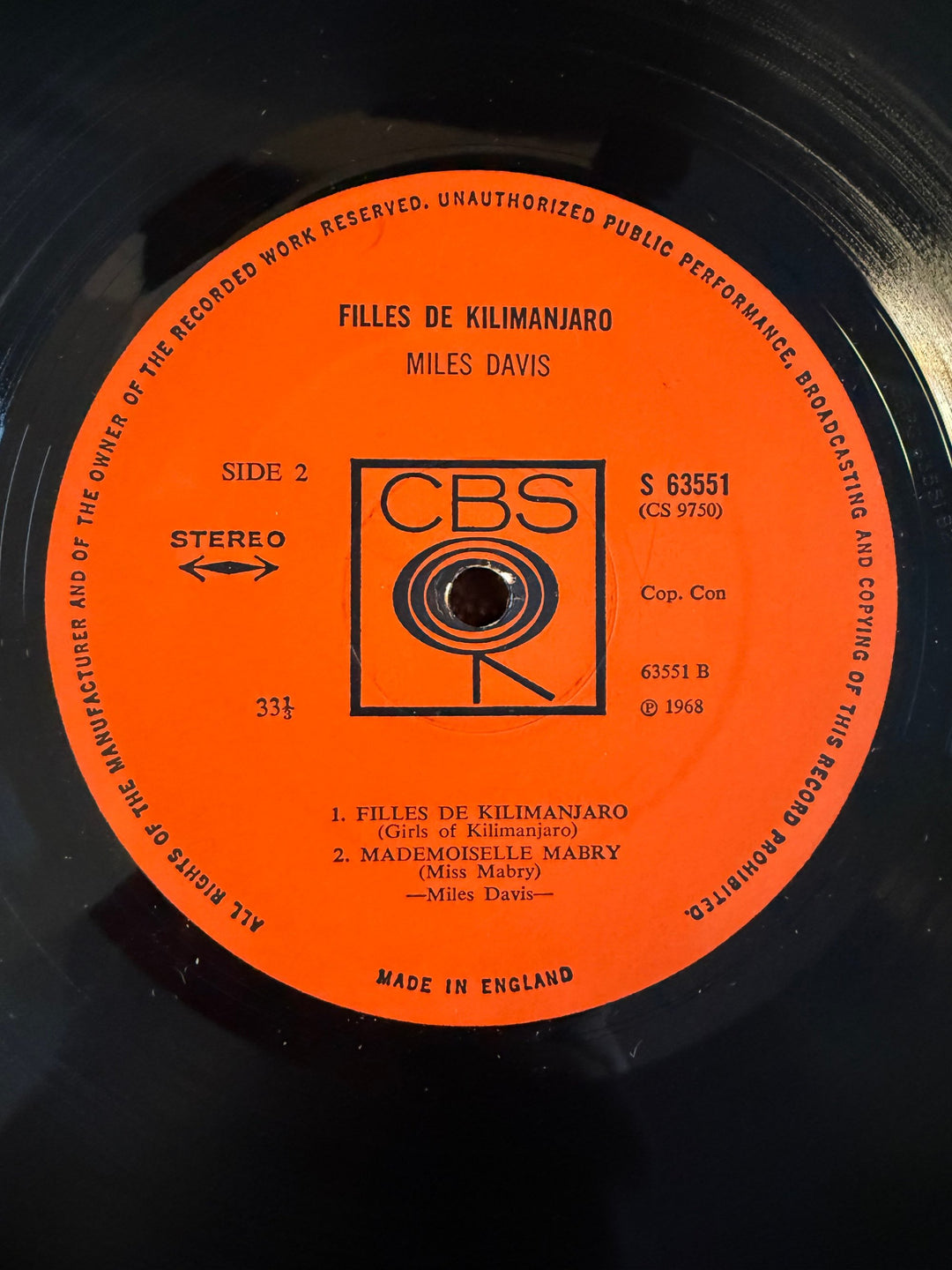 Miles Davis Filles De Kilimanjaro Vinyl Record - Think Vintage Online Ltd