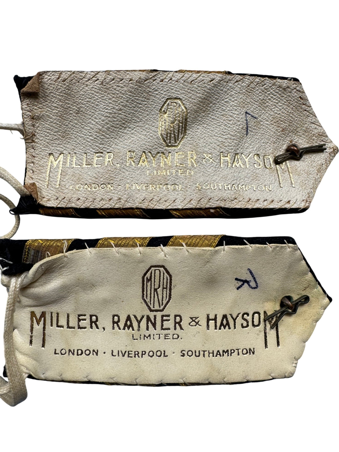 Miller Rayner & Hayson Epaulettes Black Gold Embroidery - Think Vintage