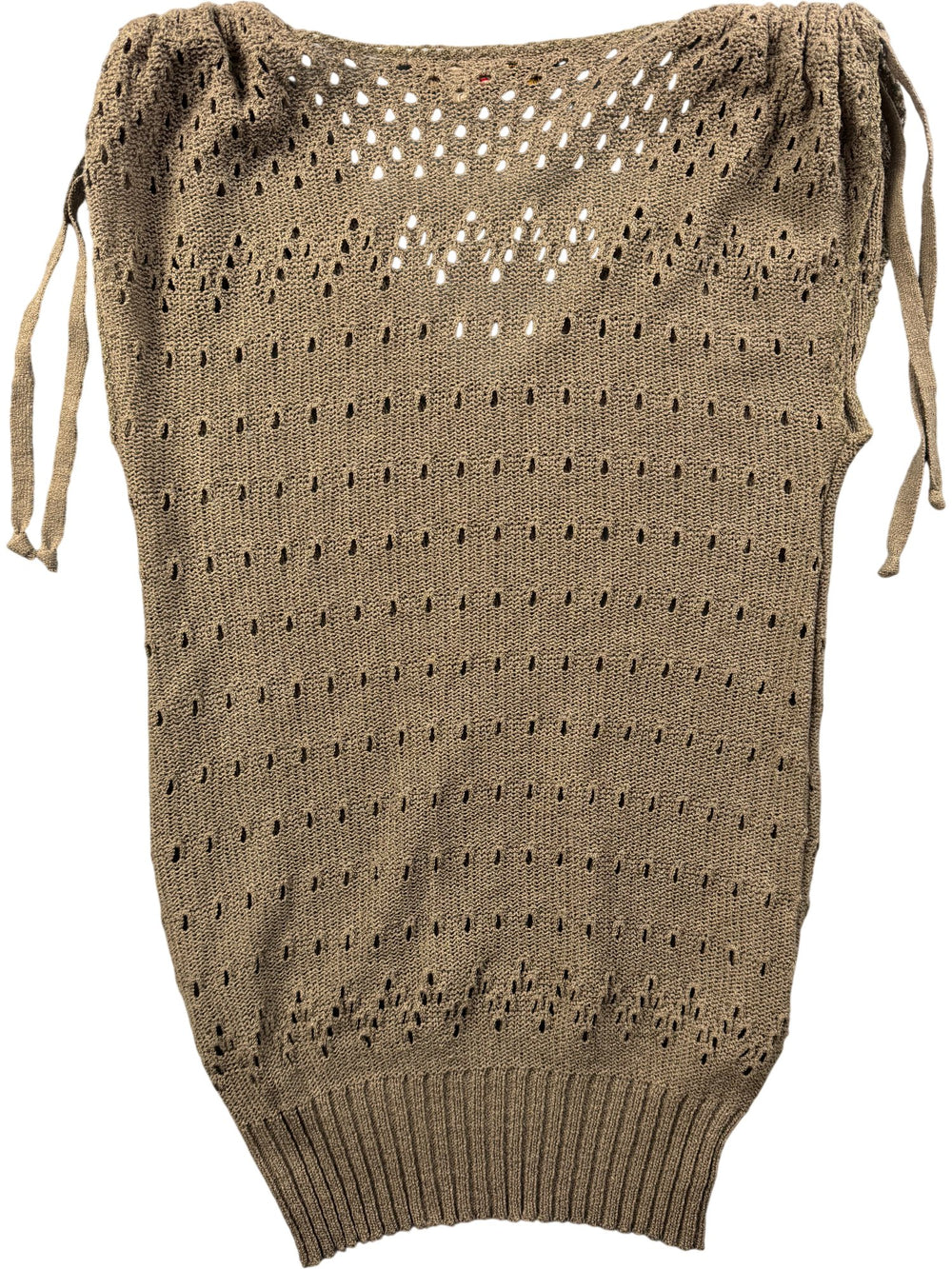 Miss Straven Knit Sleeveless Top - S - Think Vintage ltd