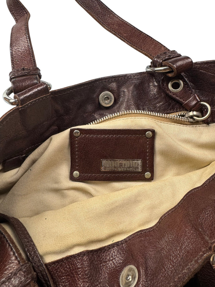 Miu Miu Brown Leather Handbag
