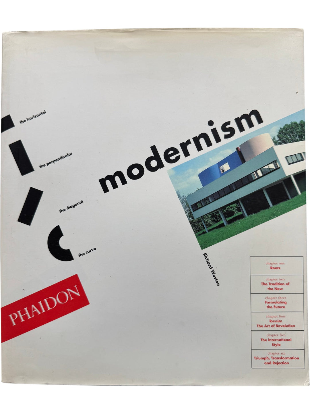 Modernism Architecture Book by Richard Weston - Think Vintage ltd