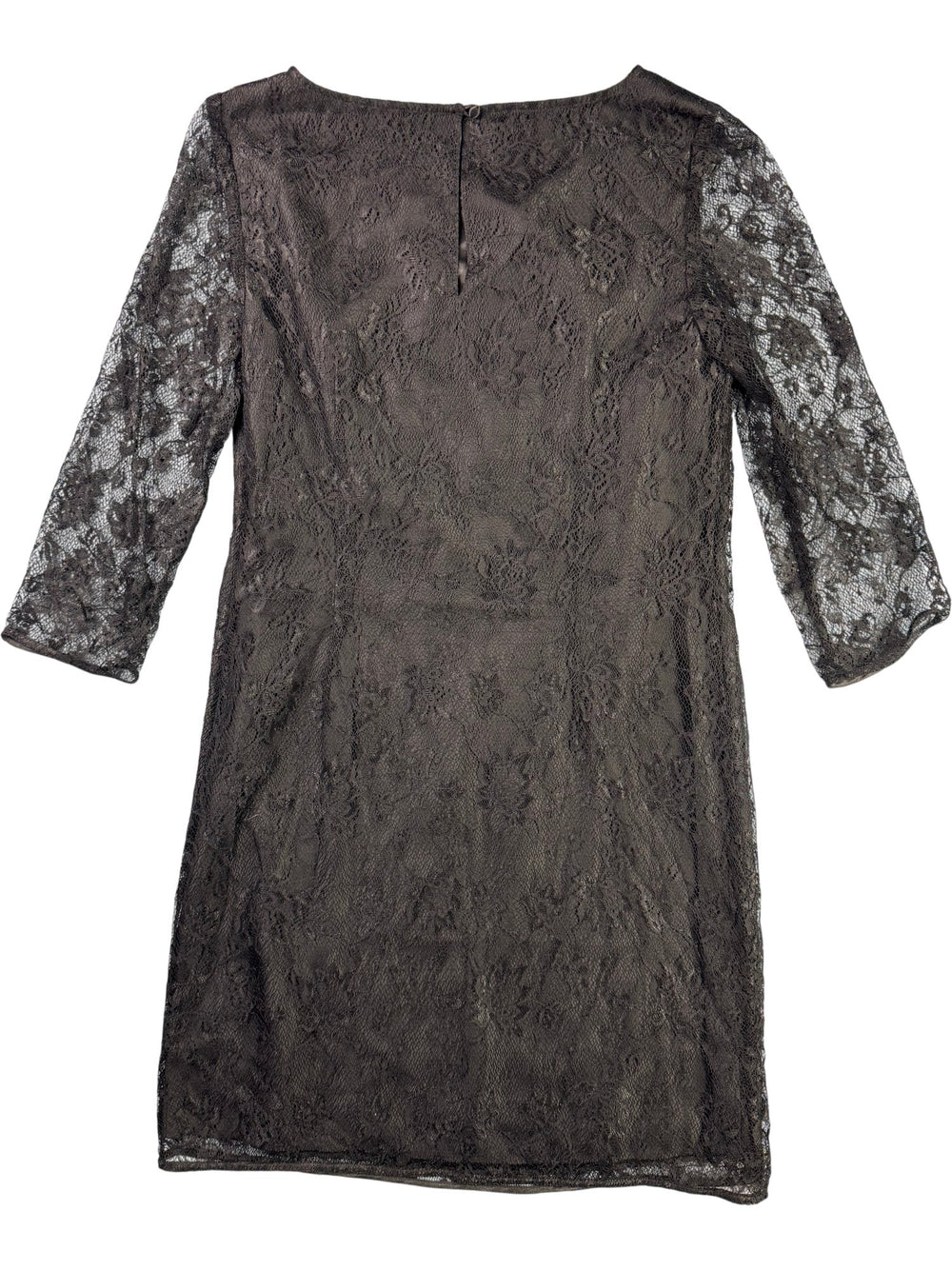 Monsoon Beaded Black Dress - S - Think Vintage ltd