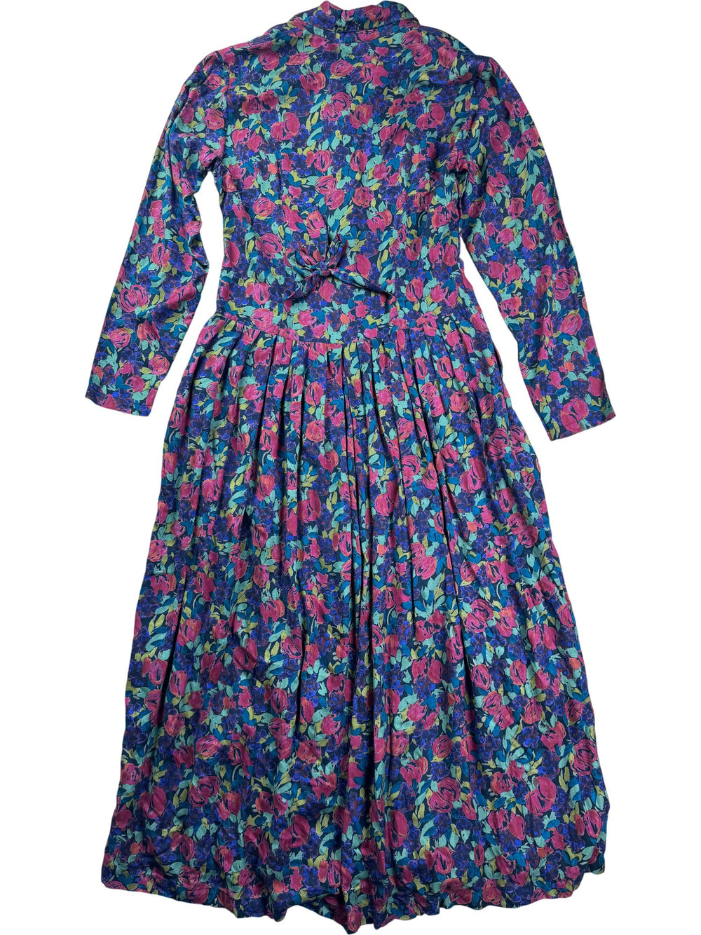 Monsoon Floral Maxi Dress - S - Think Vintage ltd
