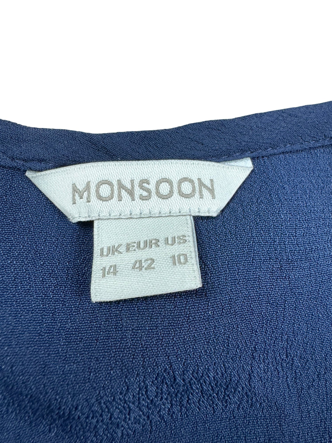 Monsoon Patterned Jacket - S - Think Vintage ltd