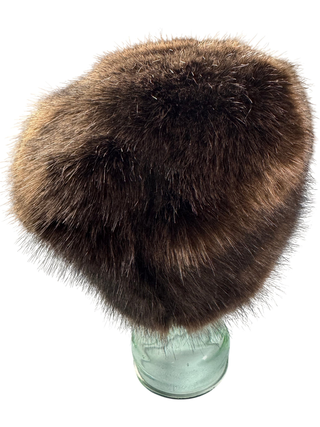 Moore And Moore Faux Fur Hat - S - Think Vintage