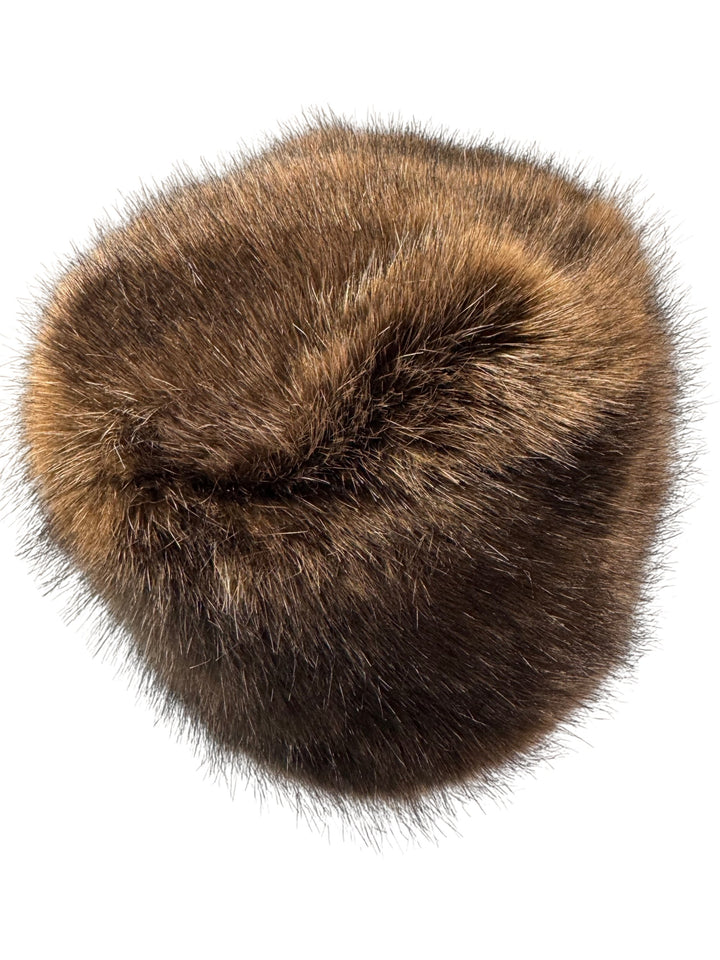 Moore And Moore Faux Fur Hat - S - Think Vintage Online Ltd