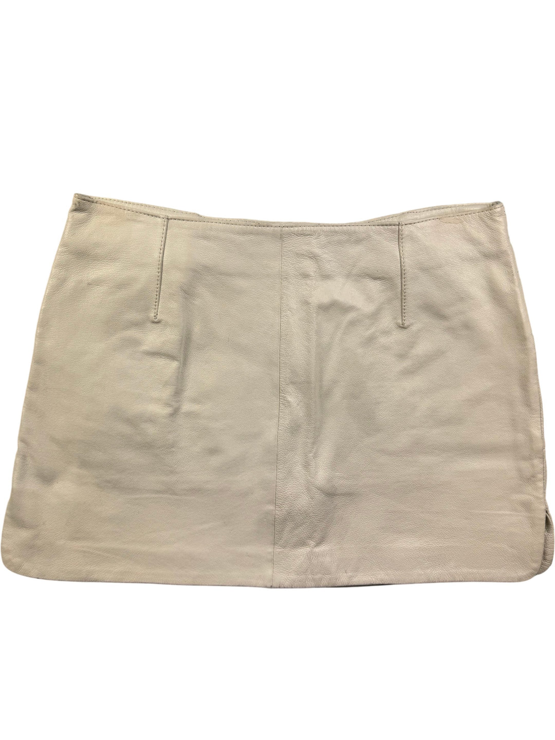 Morgan Leather Skirt - M - Think Vintage Online Ltd