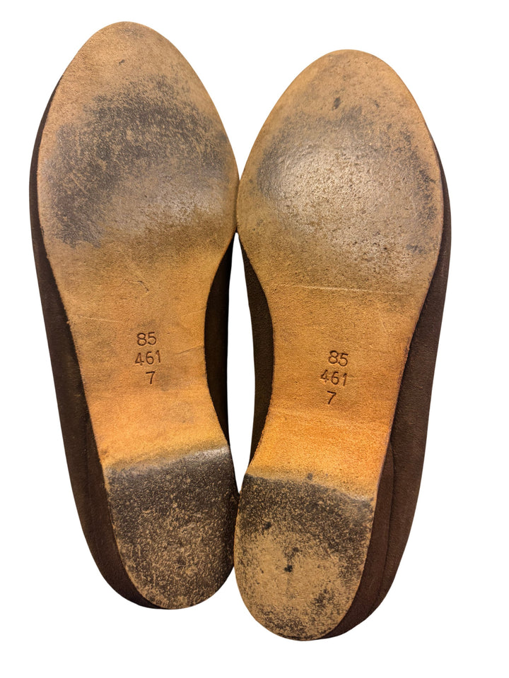 Morlands Sheepskin Brown Slippers with box - Think Vintage Online Ltd