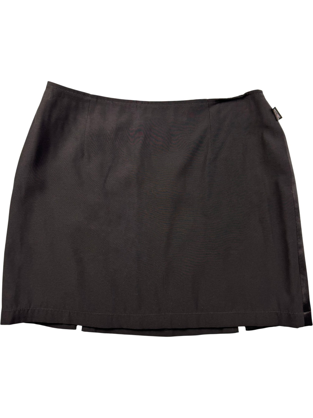 Moschino Black Skirt - W30 - Think Vintage ltd