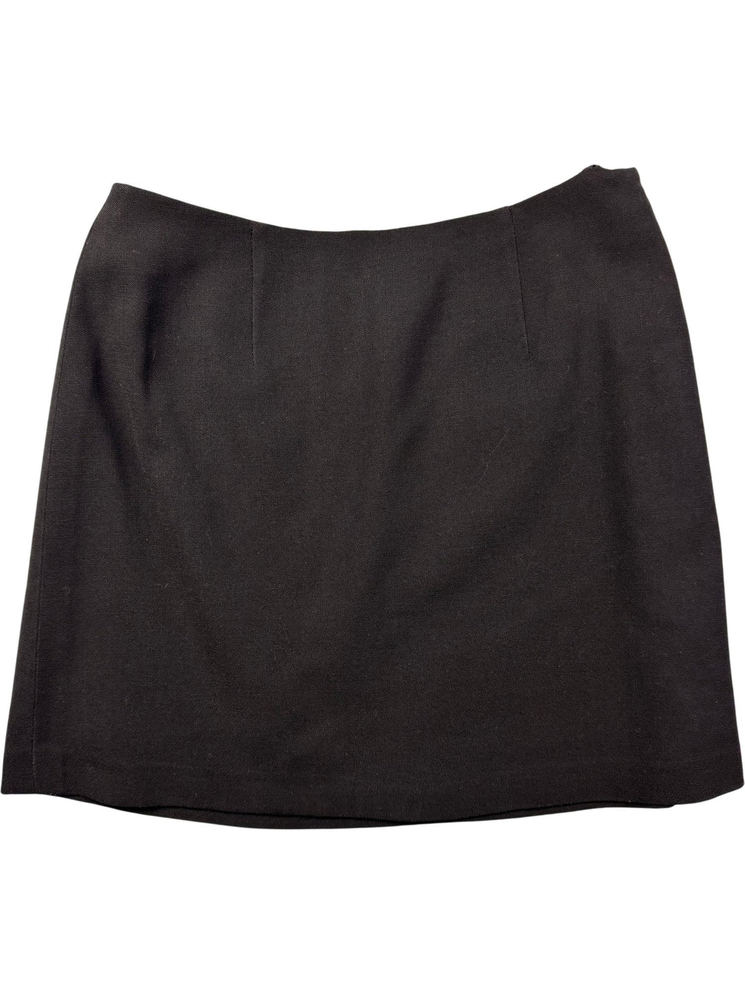 Moschino Cheap And Chic Black Mini Skirt - W28 - Think Vintage ltd