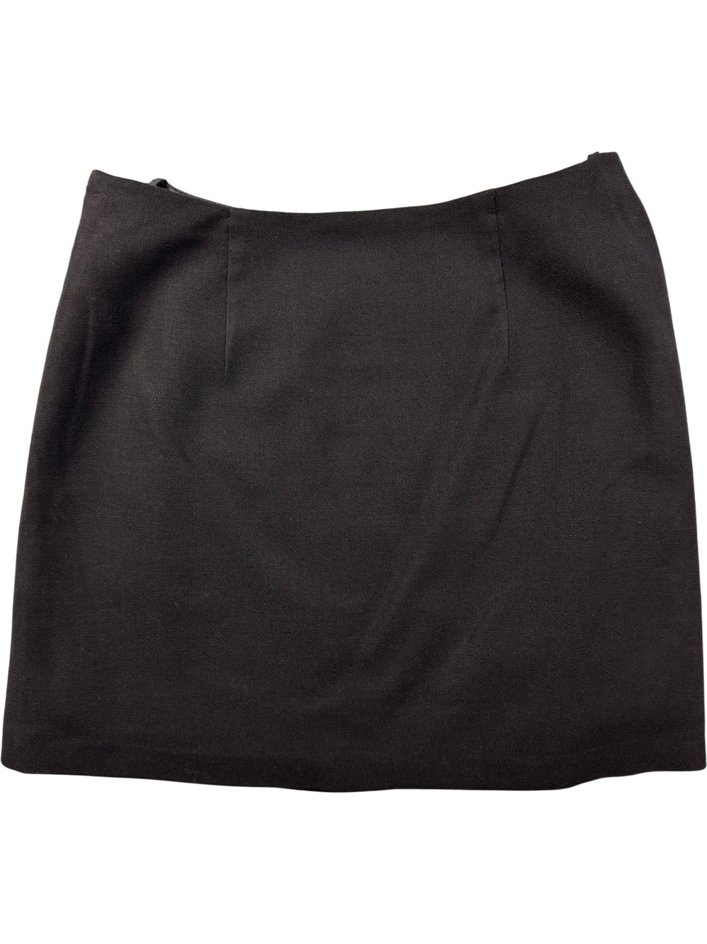 Moschino Cheap And Chic Black Mini Skirt - W28 - Think Vintage ltd
