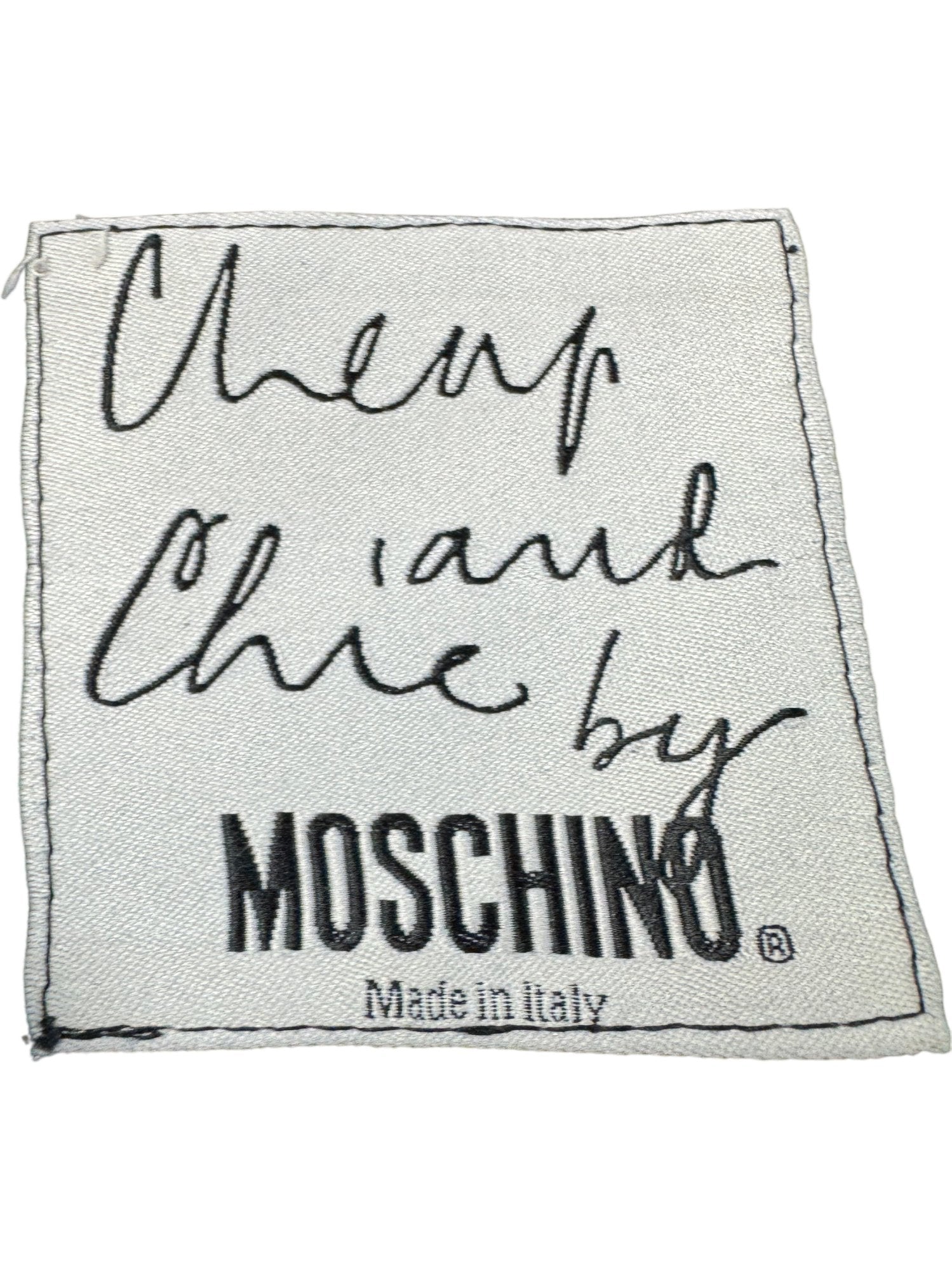 Moschino Cheap And Chic Black Mini Skirt - W28