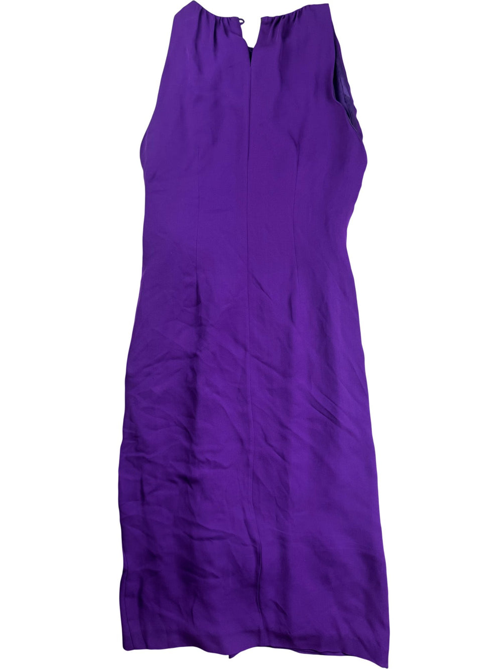 Moschino Purple Sleeveless Dress - S - Think Vintage ltd